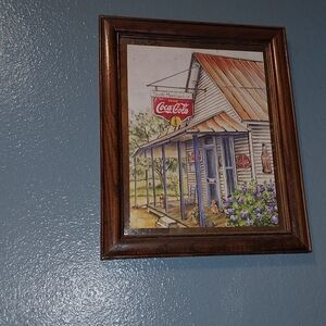 Coca-Cola Thrift Merchants Framed